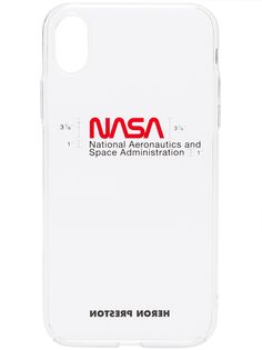 Heron Preston прозрачный чехол NASA для iPhone XS