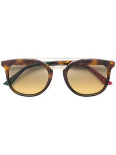Gucci Eyewear солнцезащитные очки в круглой оправе
