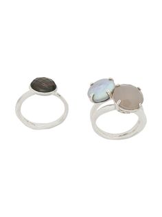 Wouters & Hendrix My Favourites pearls and agate stones ring