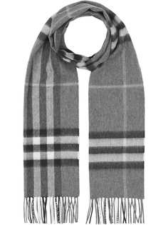 Burberry кашемировый шарф в клетку
