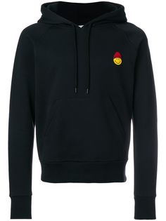 Ami Paris толстовка с капюшоном и нашивкой