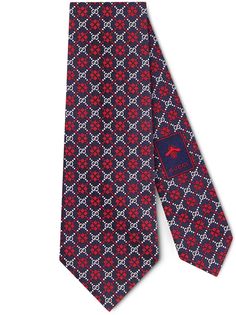 Gucci галстук с узором GG