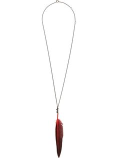 Ann Demeulemeester колье с подвеской