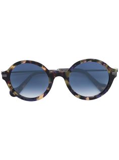 Moncler Eyewear солнцезащитные очки в круглой оправе