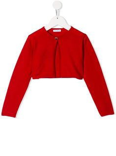 Dolce & Gabbana Kids укороченный кардиган с круглым вырезом