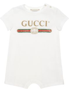 Gucci Kids пижама с логотипом Gucci