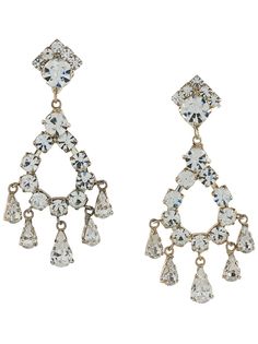 Susan Caplan Vintage серьги с подвесками