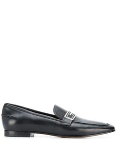 Emporio Armani лоферы с металлическим логотипом