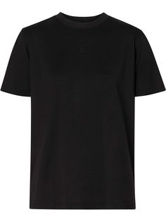 Burberry футболка с монограммой