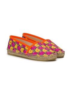 Gucci Kids эспадрильи с принтом