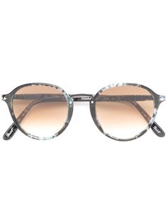 Persol солнцезащитные очки в круглой оправе