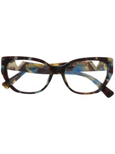 Valentino Eyewear очки в оправе кошачий глаз