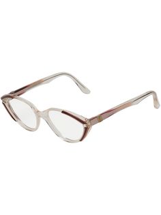 Yves Saint Laurent Pre-Owned овальные очки