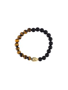 Nialaya Jewelry браслет с бусинами Buddha