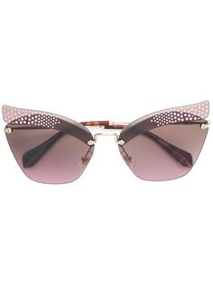 Miu Miu Eyewear солнцезащитные очки Folie