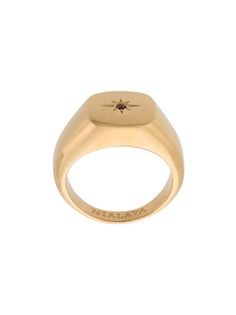 Nialaya Jewelry кольцо с камнем Skyfall Starburst Signature