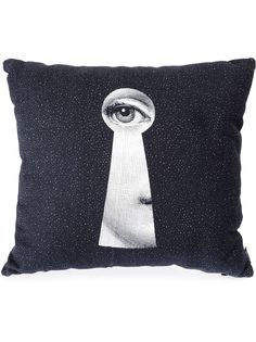 Fornasetti подушка с принтом
