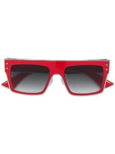 Moschino Eyewear солнцезащитные очки в квадрантной оправе