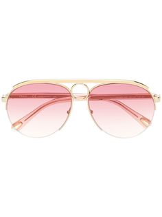 Chloé Eyewear солнцезащитные очки-авиаторы