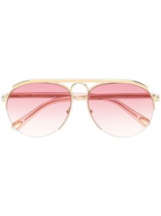 Chloé Eyewear солнцезащитные очки-авиаторы