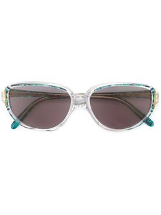 Givenchy Pre-Owned солнцезащитные очки с мраморным узором