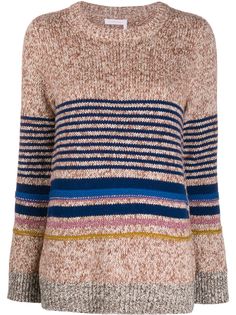 See by Chloé джемпер в горизонтальную полоску