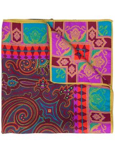 Etro платок с принтом пейсли