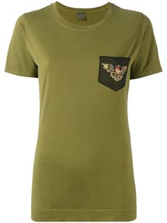 Mr & Mrs Italy футболка с вышивкой и отделкой бисером