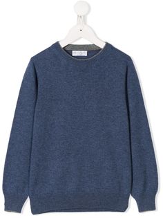 Brunello Cucinelli Kids джемпер с длинными рукавами