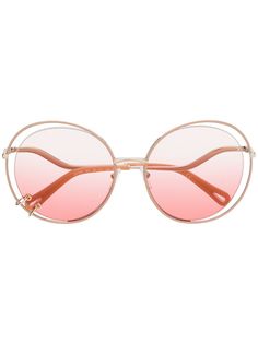 Chloé Eyewear солнцезащитные очки оверсайз
