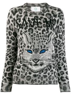 Alberta Ferretti джемпер с принтом