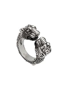 Gucci tiger head ring