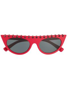 Valentino Eyewear "солнцезащитные очки в оправе ""кошачий глаз"""