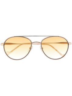 LIU JO солнцезащитные очки-авиаторы с затемненными линзами
