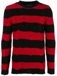 Overcome striped knit jumper