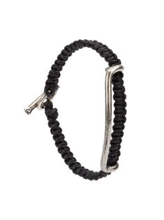 Tobias Wistisen side bar macrame bracelet