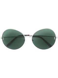Stella McCartney Eyewear солнцезащитные очки в объемной оправе