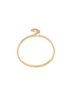 Loquet кольцо Moon из желтого золота с бриллиантами