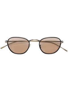 Oliver Peoples очки Eoin в тисненой оправе