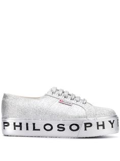 Philosophy Di Lorenzo Serafini кроссовки Superga на платформе с блестками