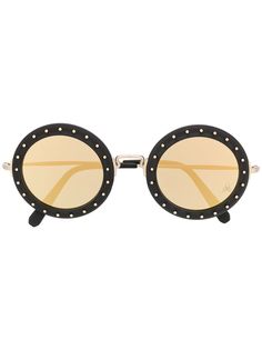 Philipp Plein декорированные солнцезащитные очки