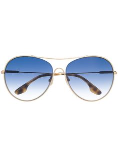 Victoria Beckham солнцезащитные очки в массивной оправе