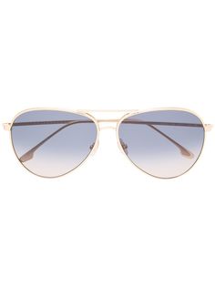 Victoria Beckham солнцезащитные очки-авиаторы с эффектом градиента