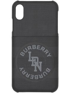 Burberry чехол для iPhone X/XS с логотипом