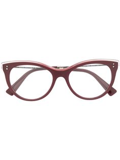 Valentino Eyewear очки в овальной оправе