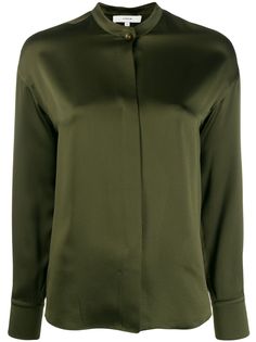 Vince полупрозрачная рубашка