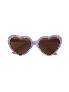 Stella McCartney Kids солнцезащитные очки в оправе в форме сердца