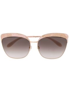 Blumarine солнцезащитные очки с кружевом