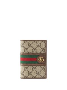 Gucci обложка для паспорта с монограммой