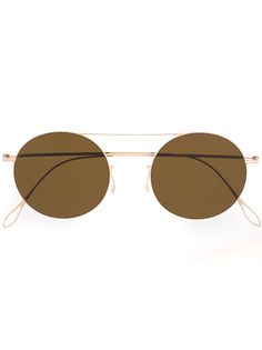 Haffmans & Neumeister солнцезащитные очки с затемненными круглыми линзами